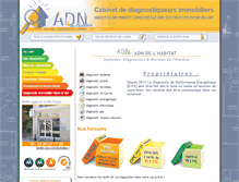 Tablet Screenshot of adn-habitat.fr